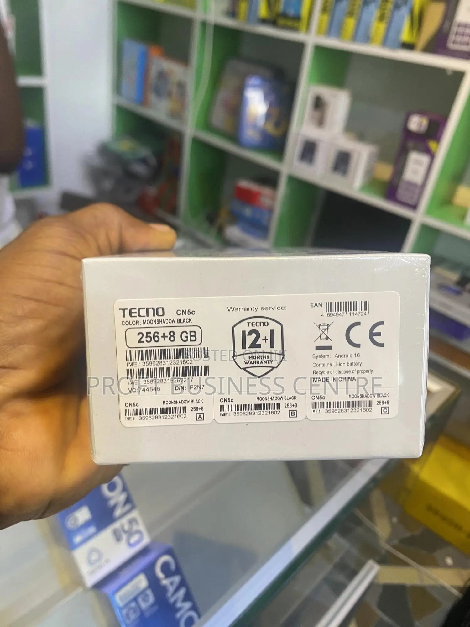New Tecno Camon 50 Pro 256 GB Black