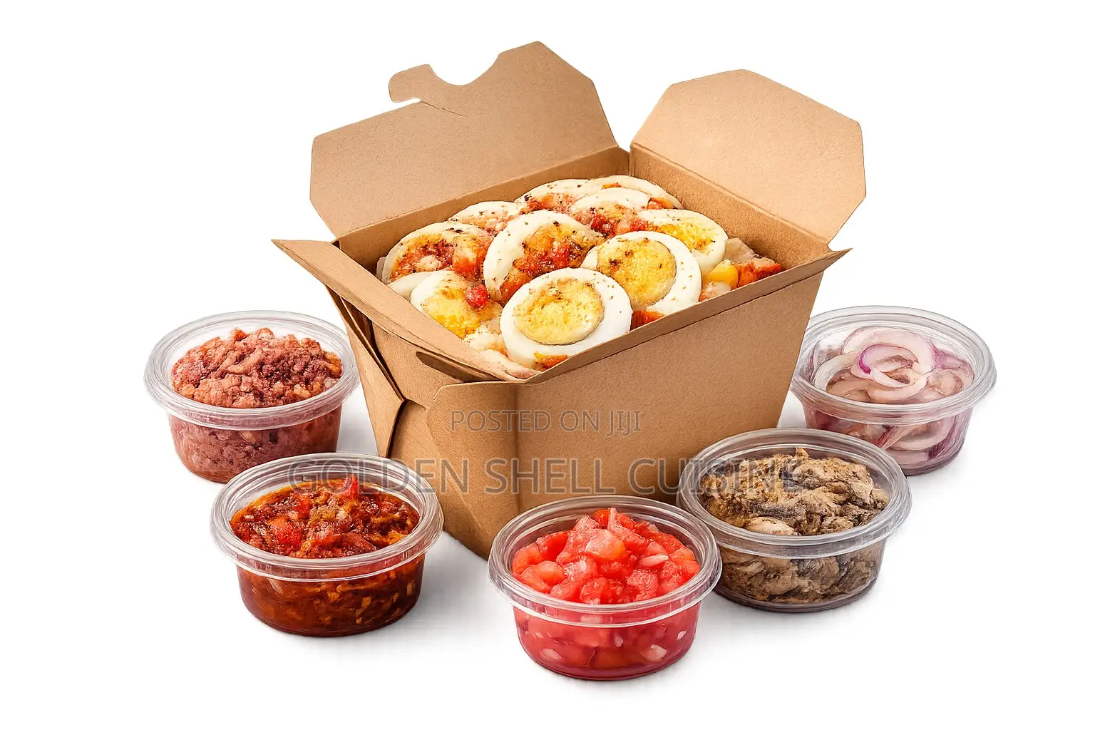 Nkɔsua Ne Moko (Boiled Egg With Pepper)