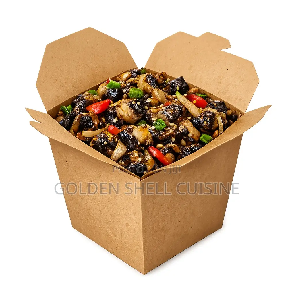 Periwinkle Snails Fillet (Krakye/Apɔfɛɛ) - Stir-Fried (Wok-Style)