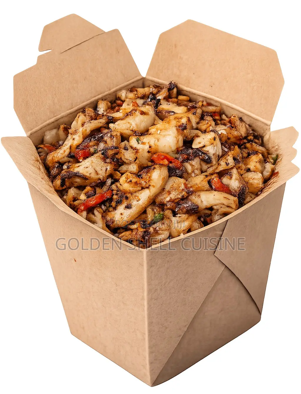 Cuttlefish (Pusina/Borsa) - Stir-Fried (Wok-Style)