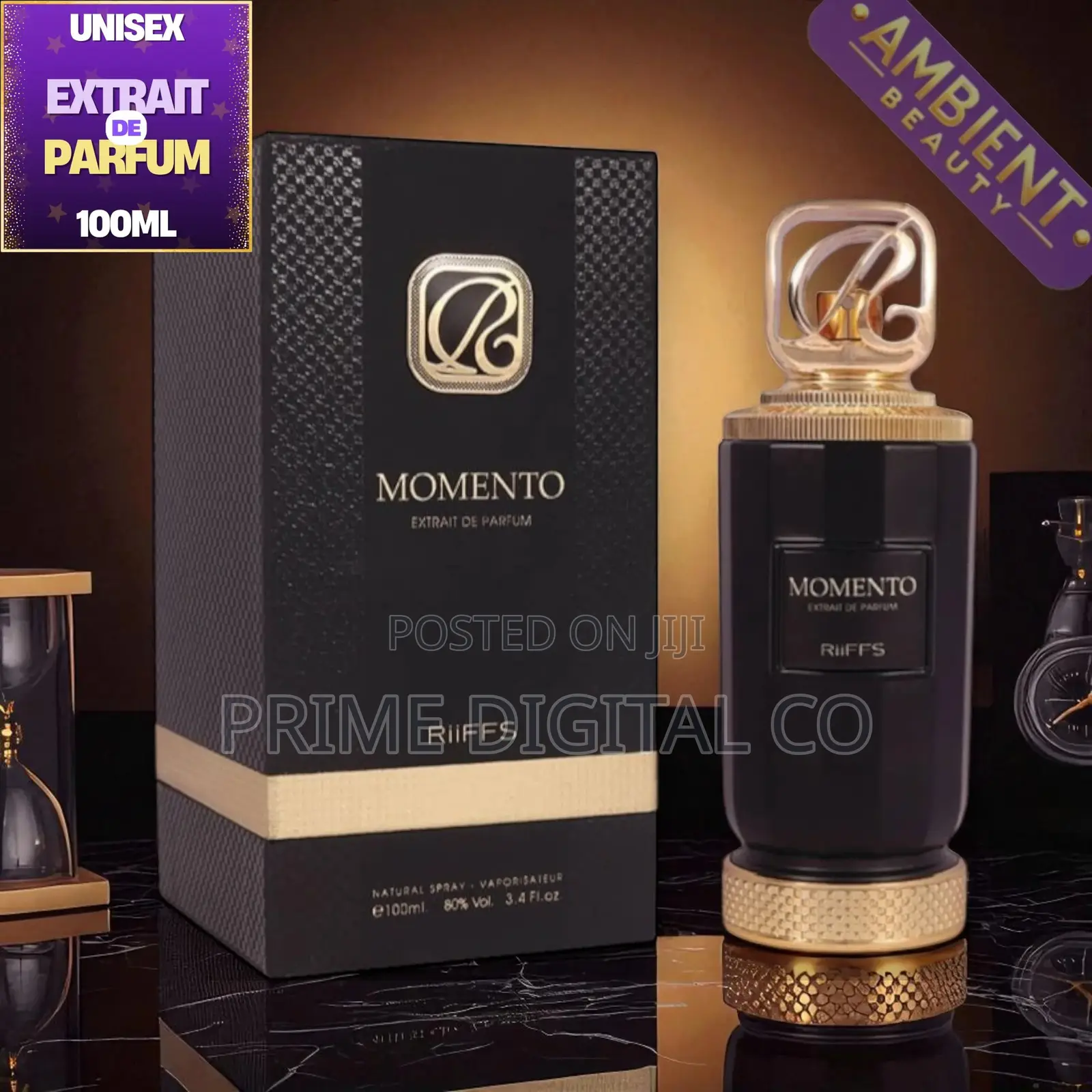 Momento by Riiffs – Long Lasting Luxury Perfume (100ml)