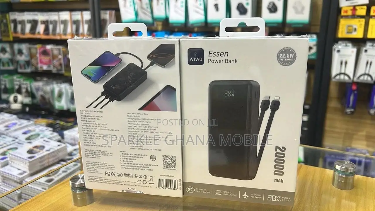 Wiwu Essen Power Bank(Black)