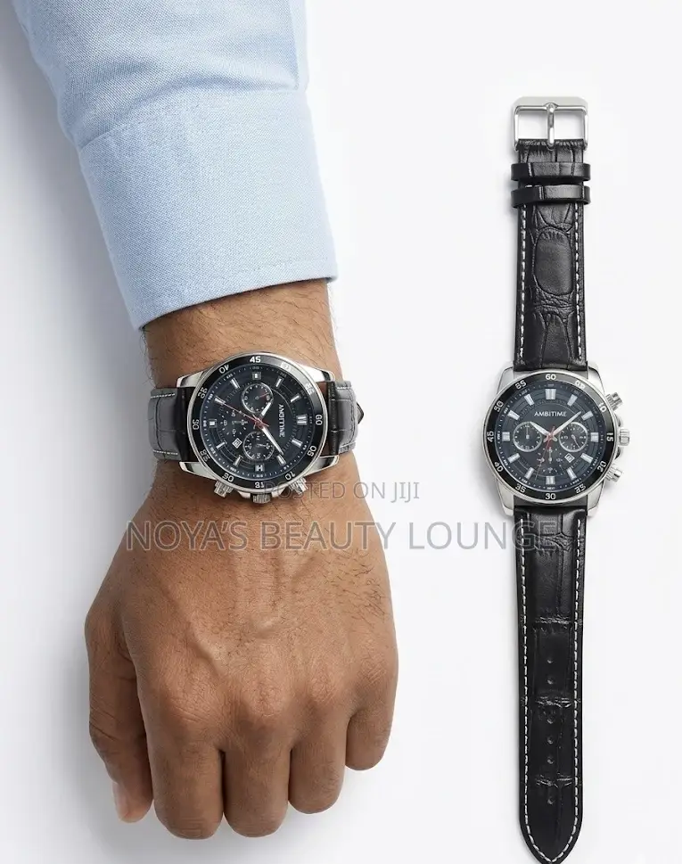 Men Quartz Chronograph Wrist Watch