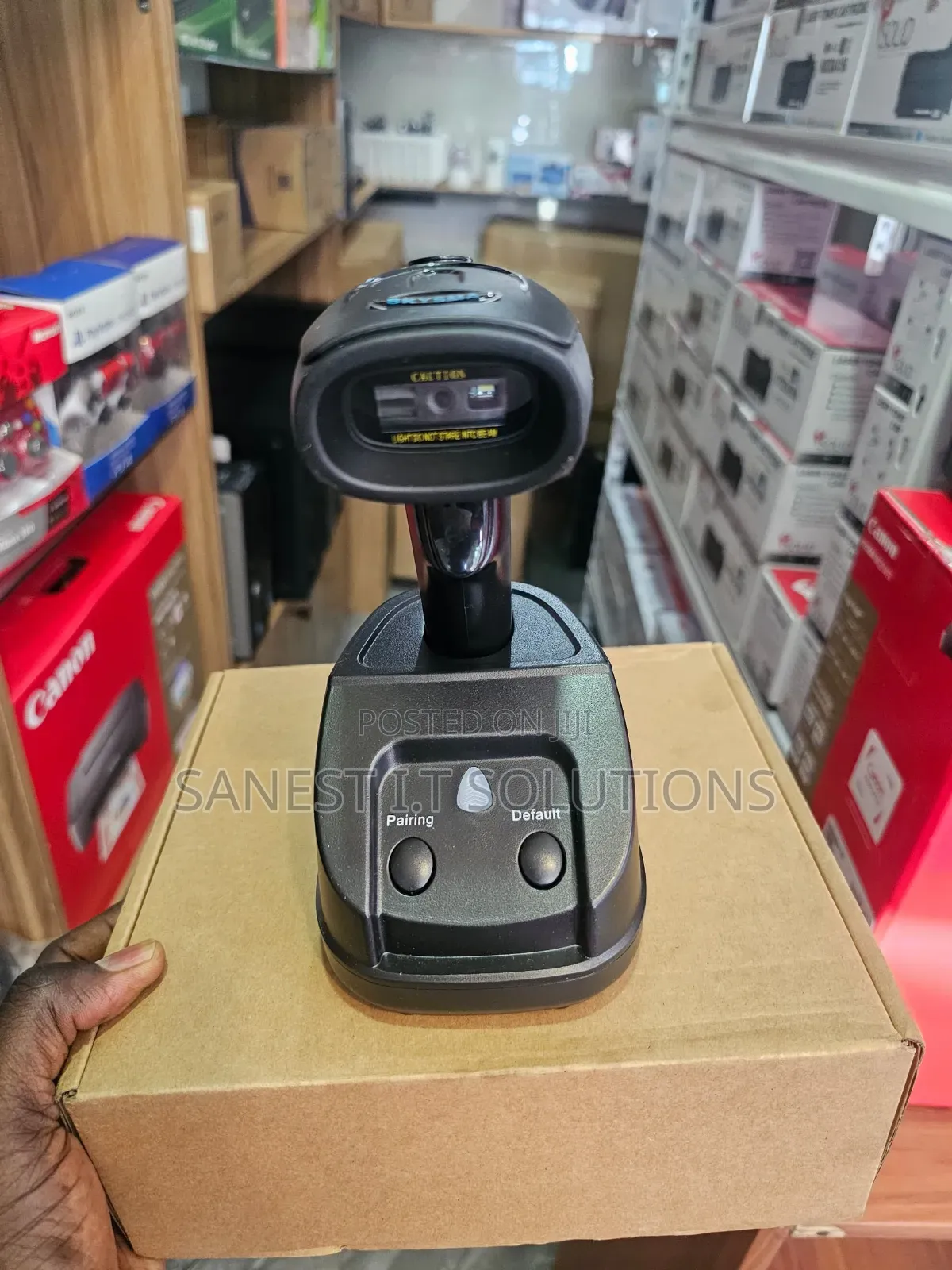 Handheld Wireless Bluetooth Laser Barcode Scanner