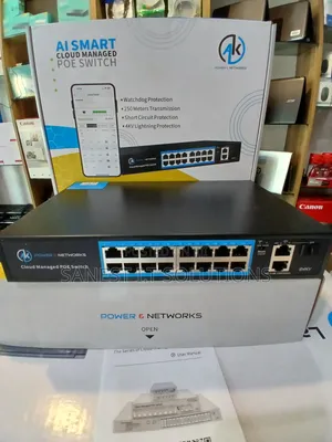 16 Port Smart Poe Switch Ak