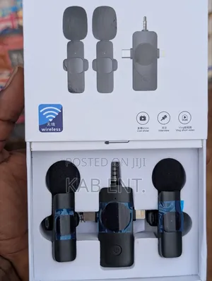 Wireless Dual Microphone For iPhone And Android Devices