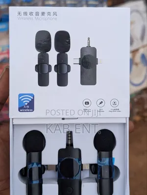 Wireless Dual Microphone For iPhone And Android Devices