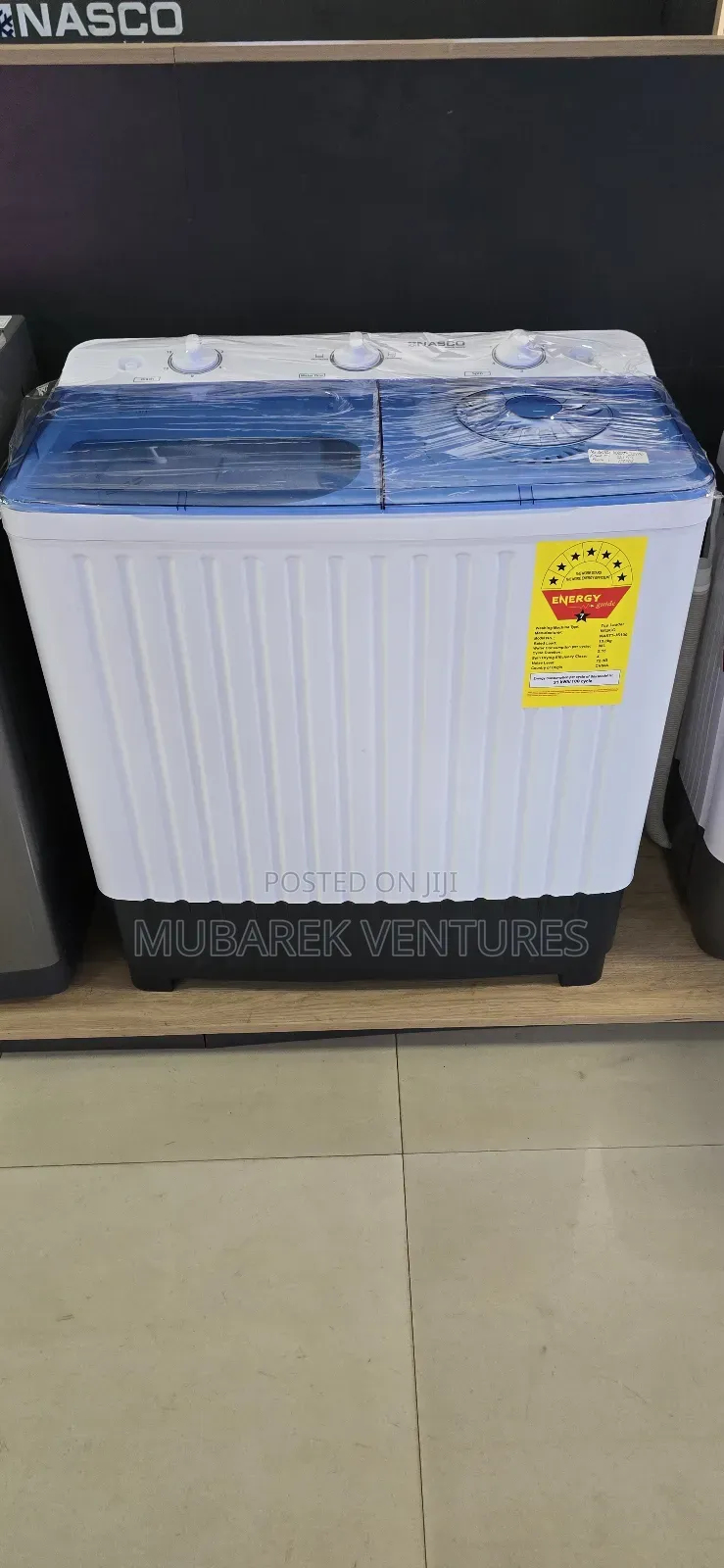 Nasco 10kg Twinload Semi Automatic Washing Machine