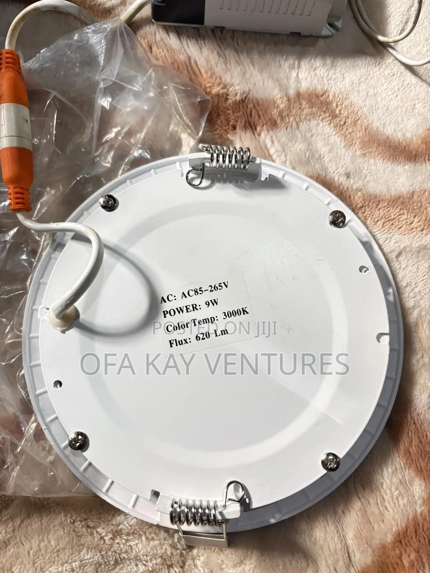 9w Warm Led Panel Light Saves Energy