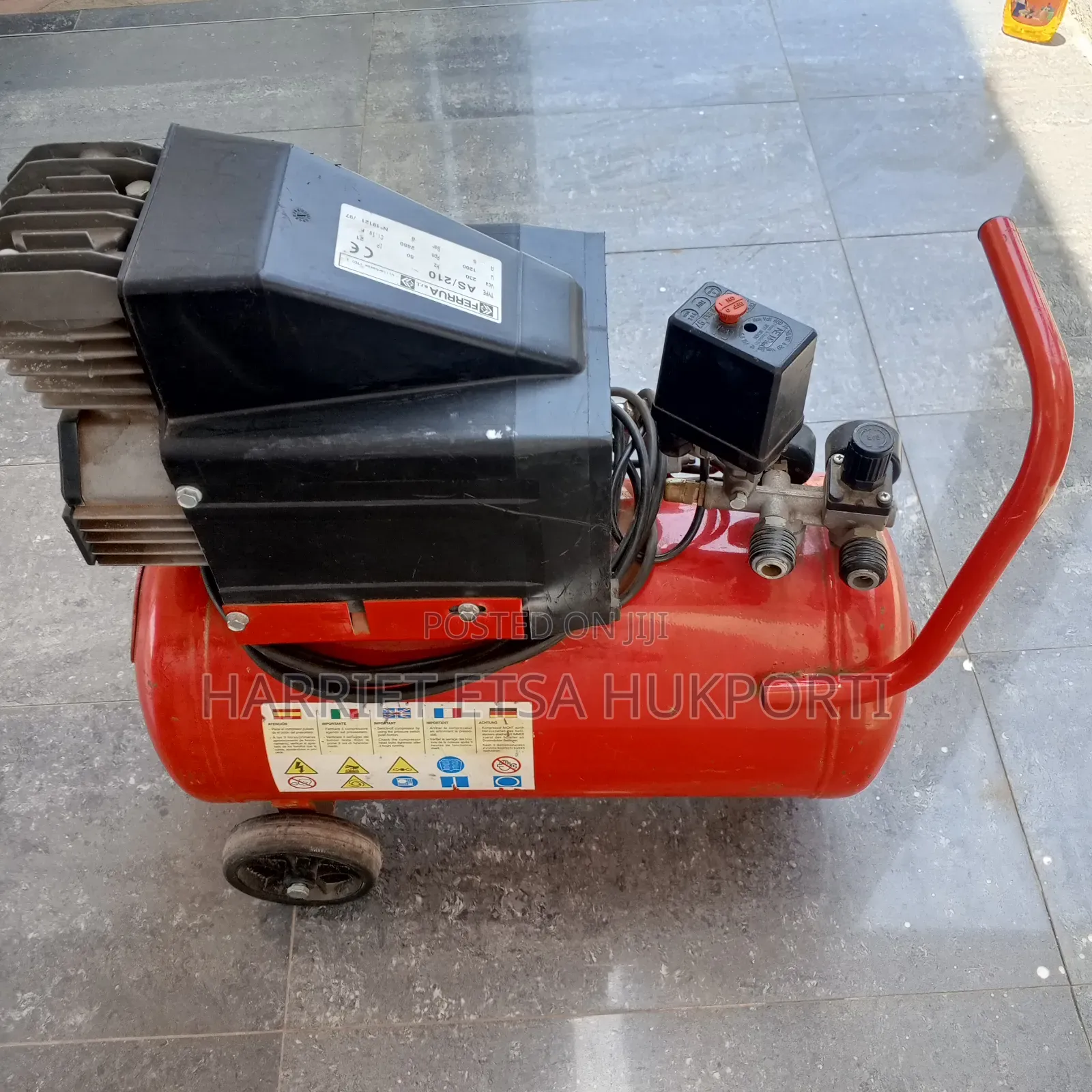 Electric Compressor From Germany (24l/8bar)