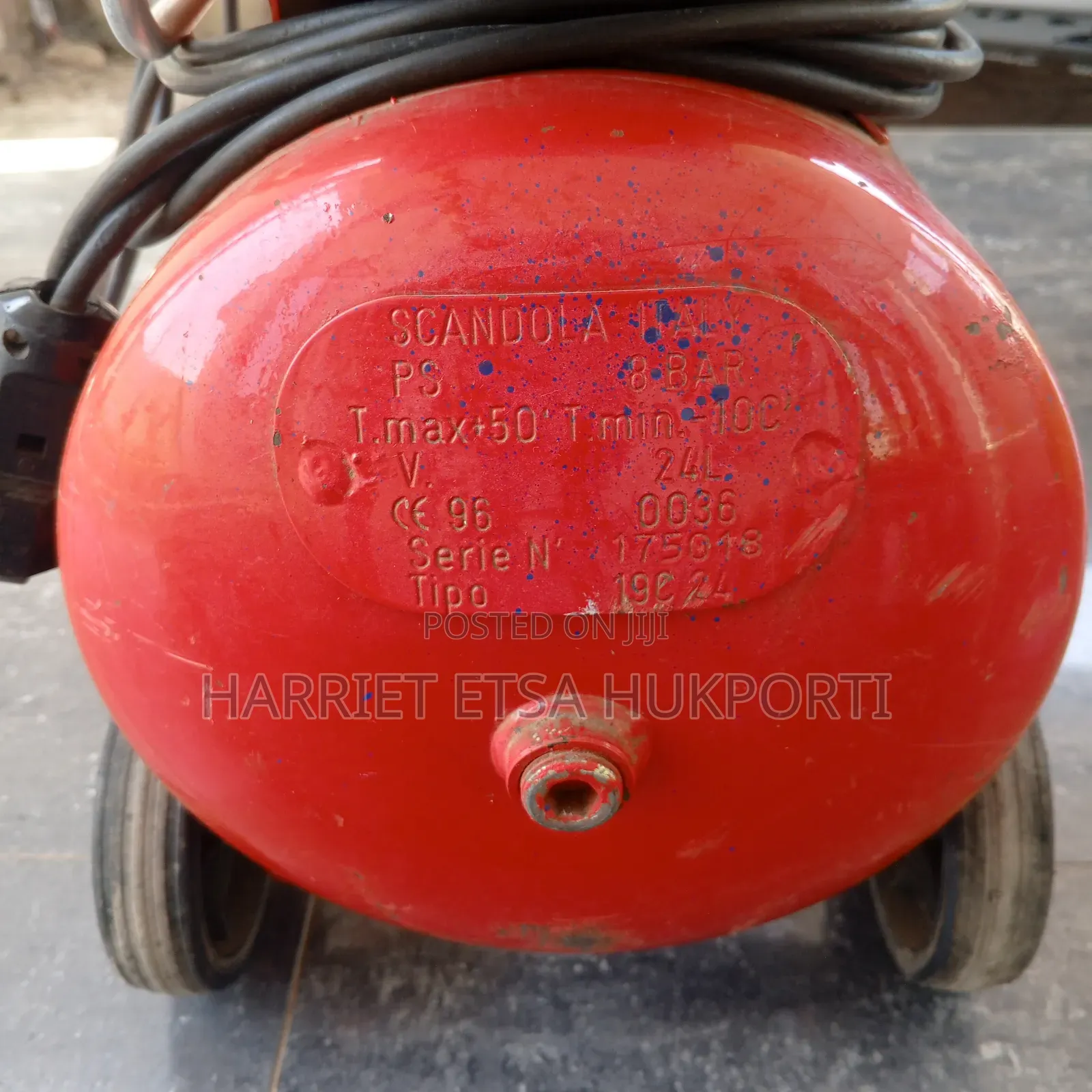 Electric Compressor From Germany (24l/8bar)