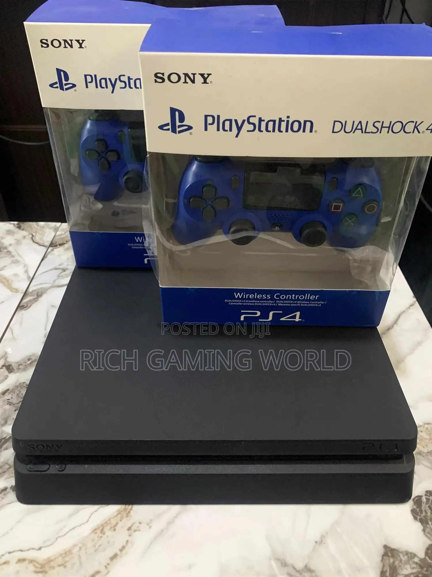 German Used Ps4 Slim 500 Gb With Over 10 Latest Games( Jailbreak)