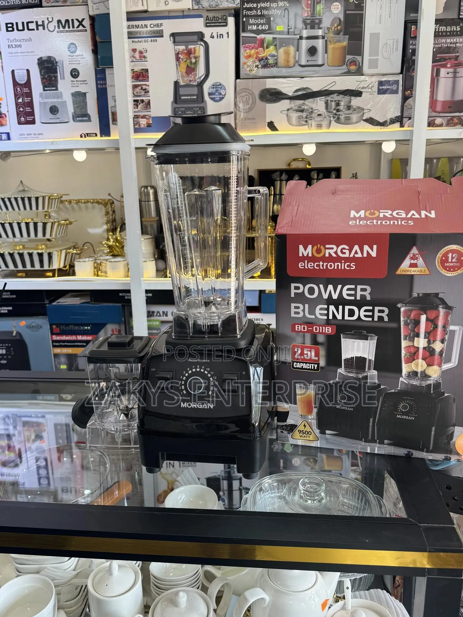 Morgan Commercial Blender 2in1