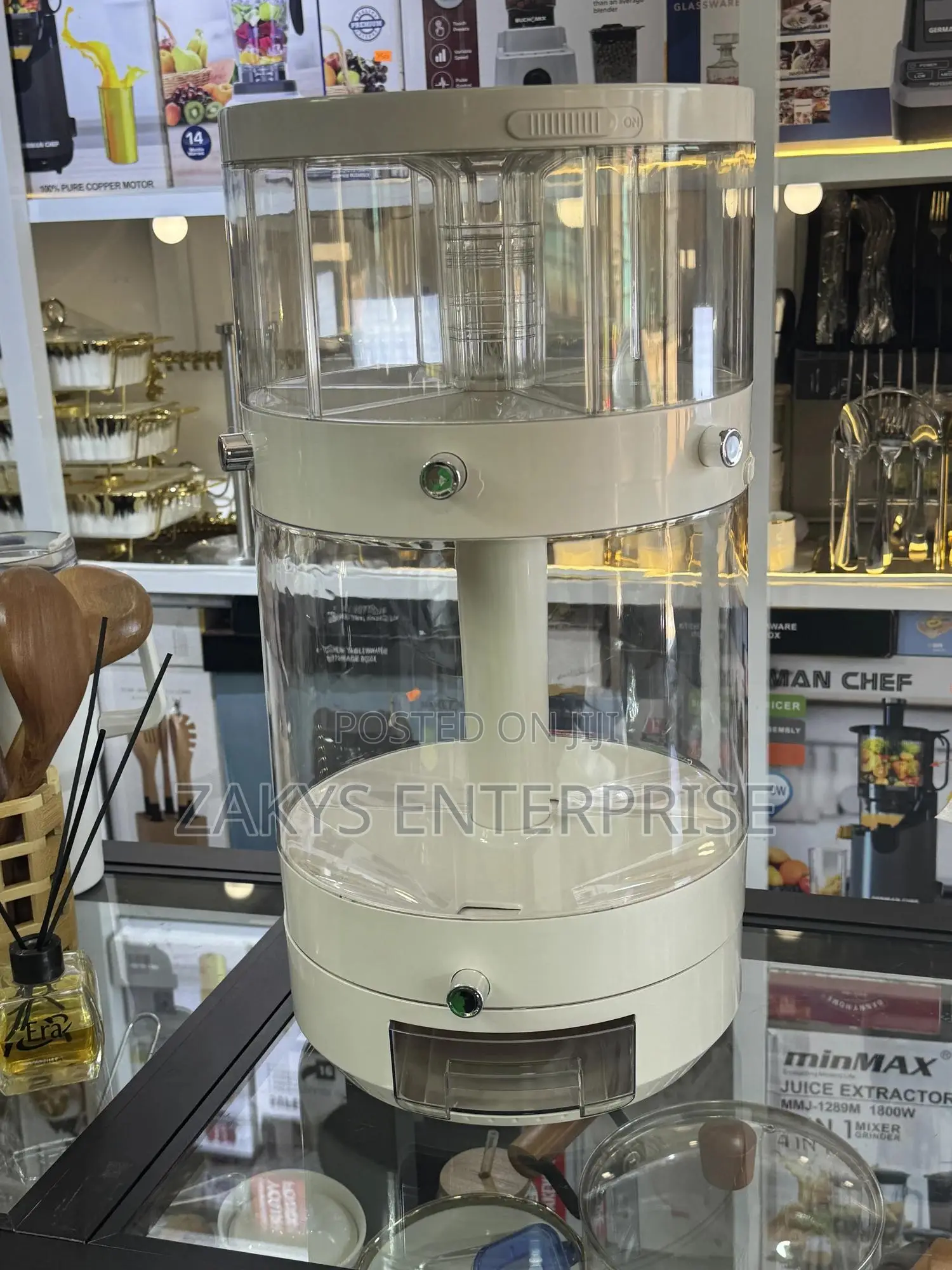 Dual Rice/Grains Dispenser Bucket