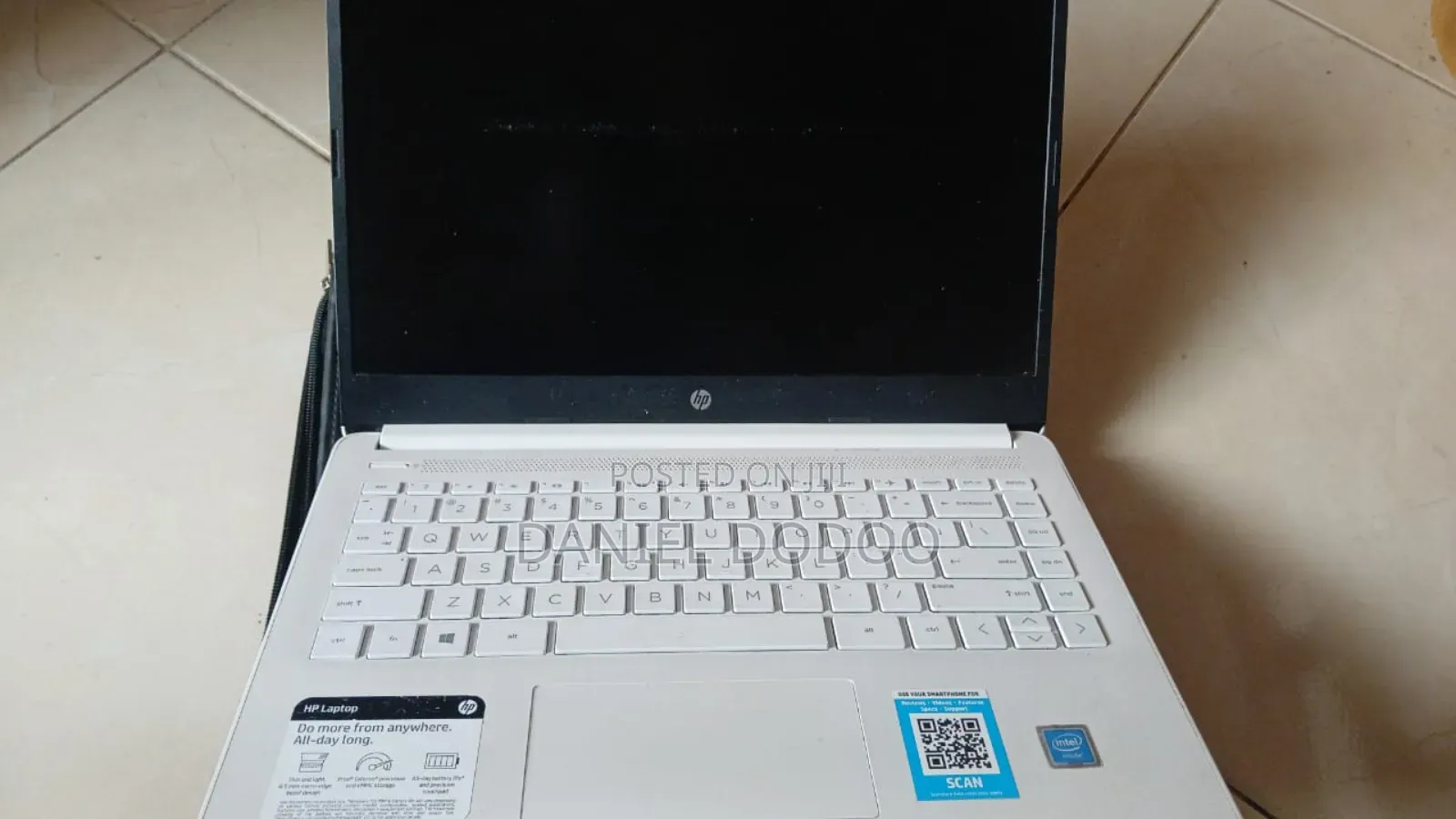 Laptop HP 14-dq1025cl 4GB Intel Celeron SSD 60GB