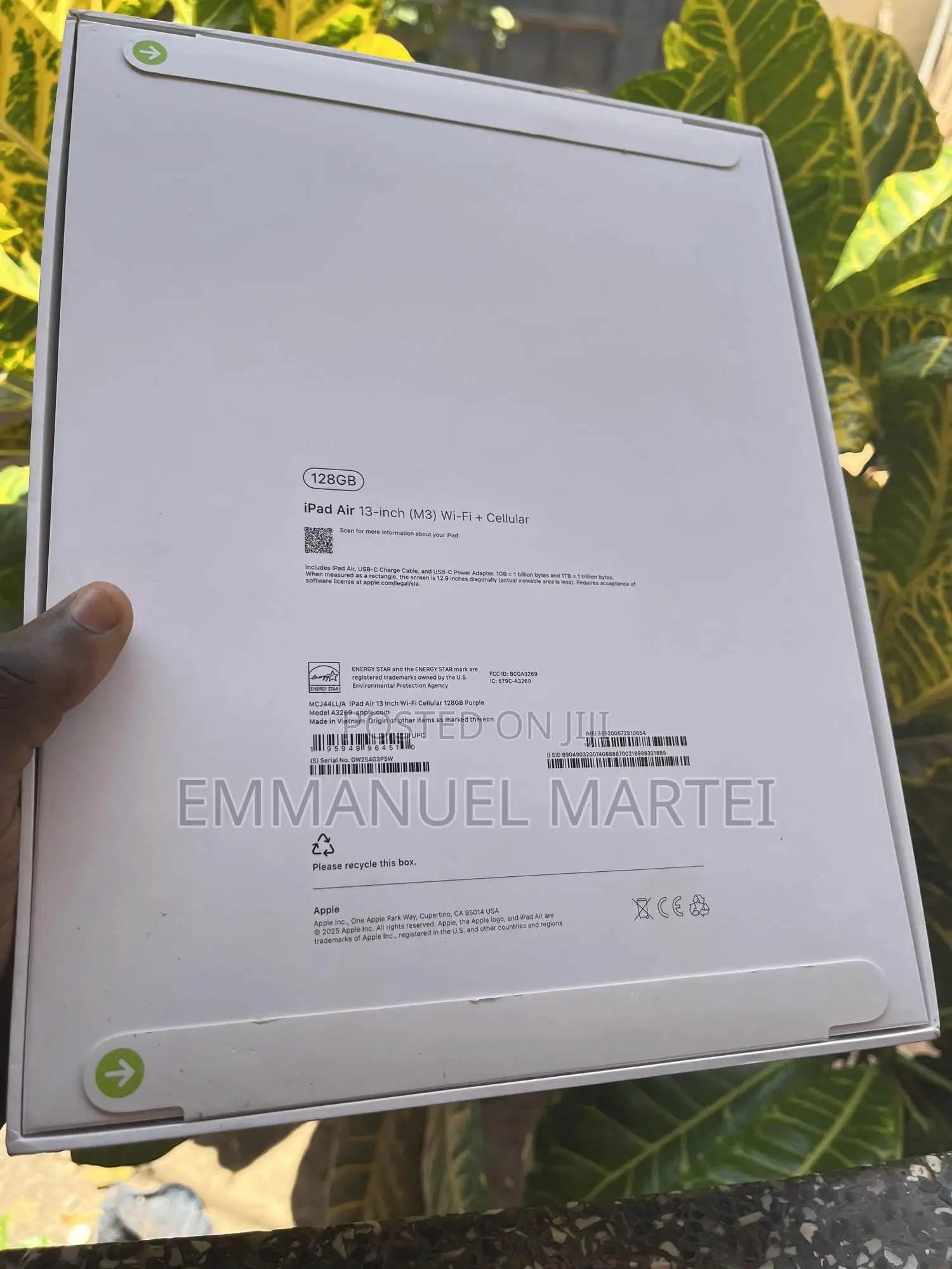 New Apple iPad Air 13 (2025) 128 GB