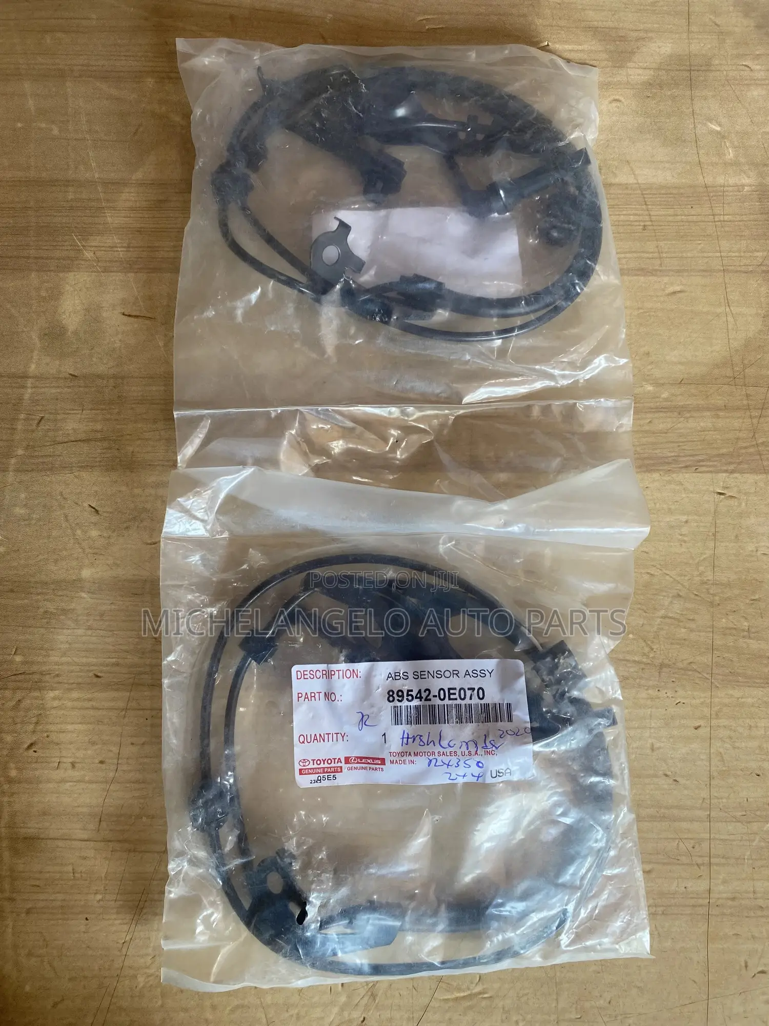 Front Abs Sensor Toyota Highlander 2020 - 2025
