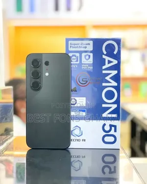 New Tecno Camon 50 256 GB Black