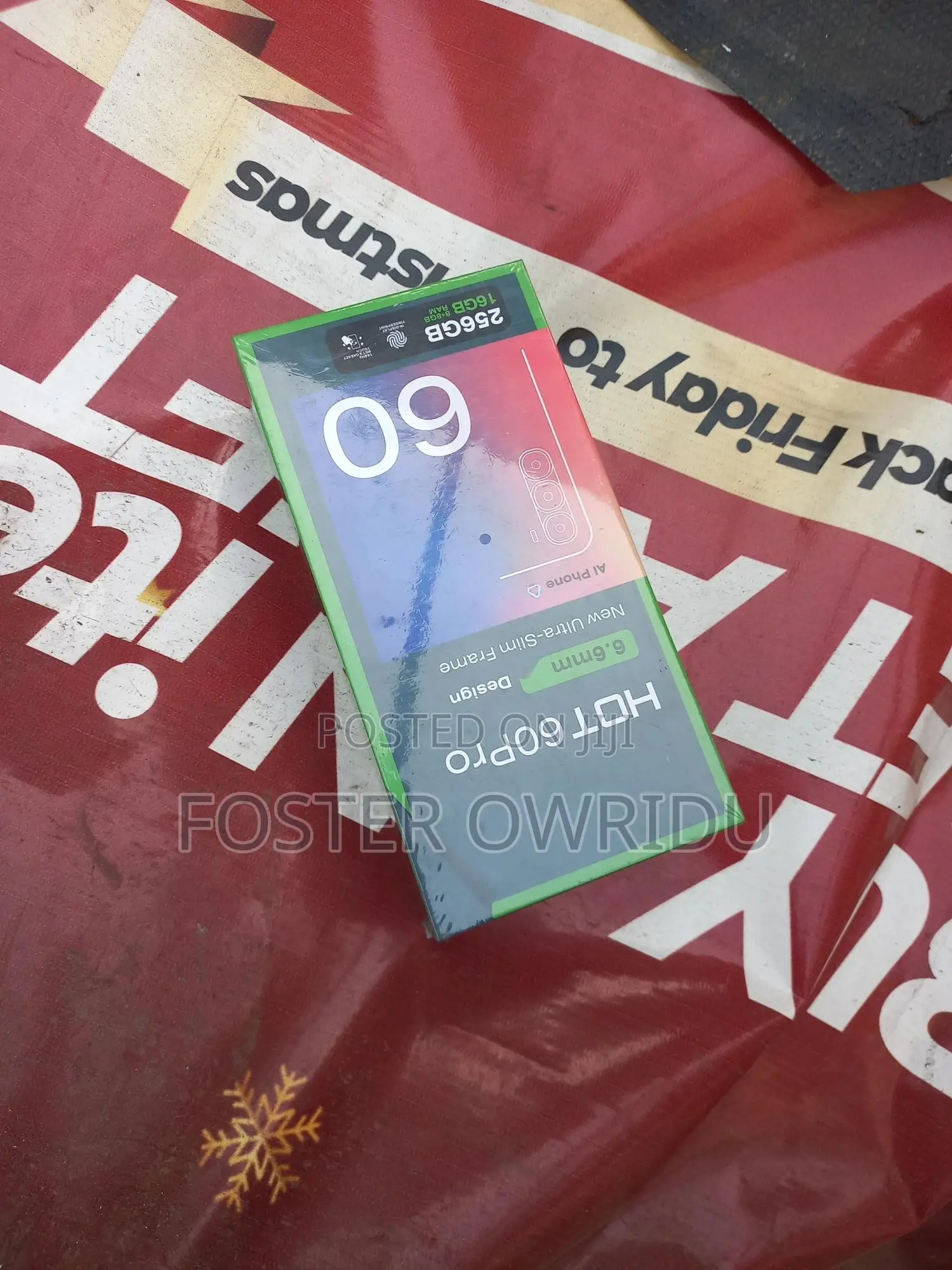 New Infinix Hot 60 Pro 256 GB Blue