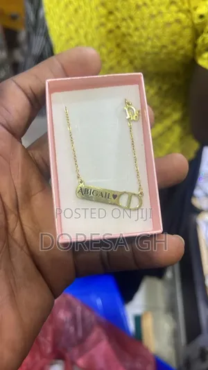 Stainless Steel Ladies Name Bracelet – Personalized Gift in Ghana