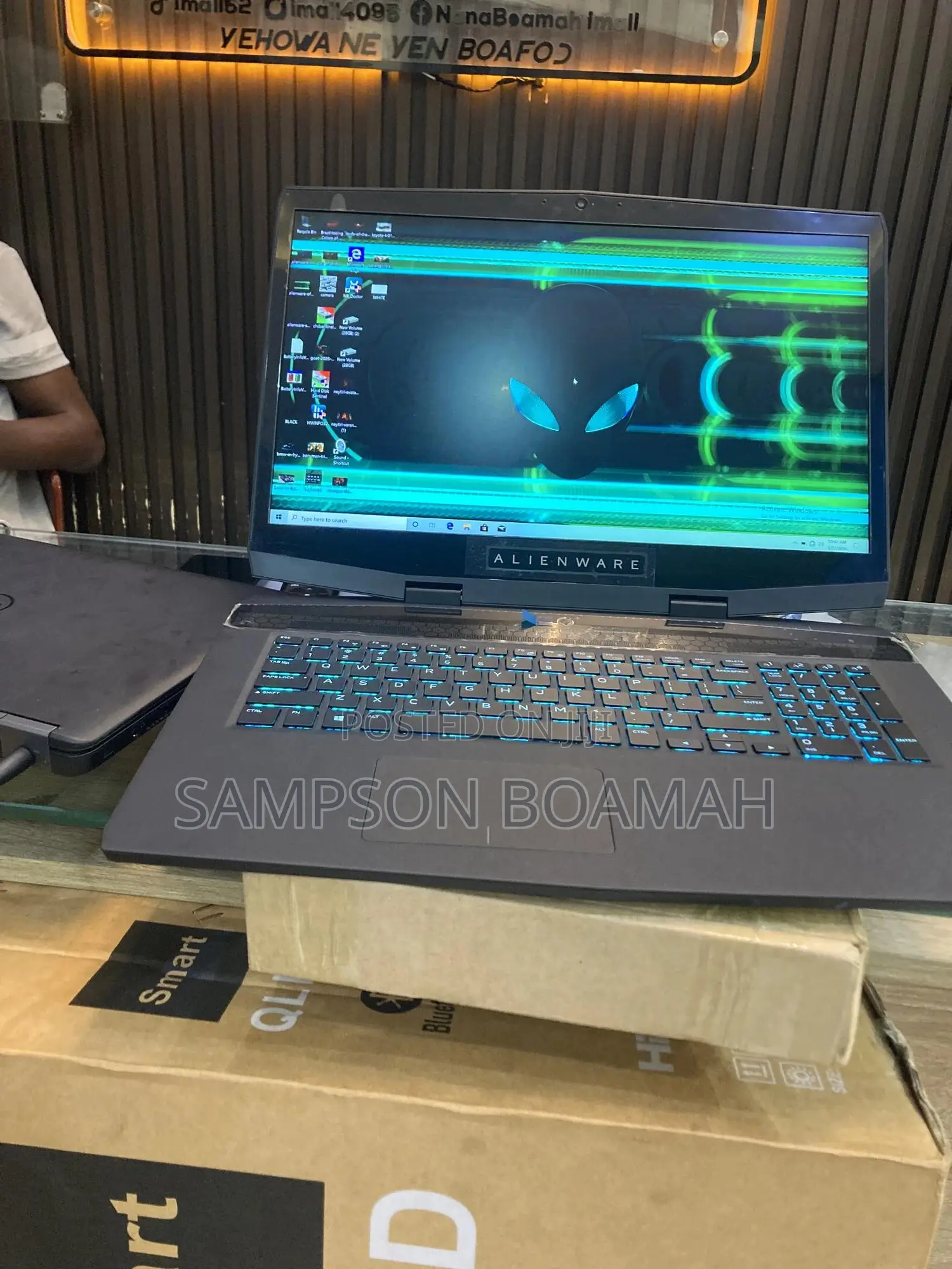 New Laptop Alienware M17x R2 16GB Intel Core i7 SSD 512GB