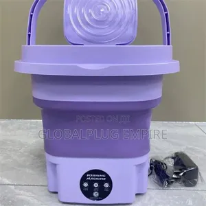 Foldable Mini Washing Machine Compact, Powerful Easy To Use!