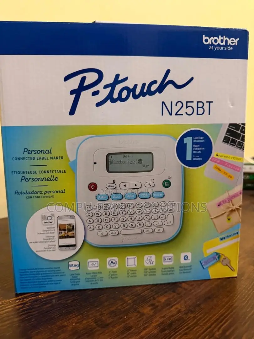 Brother Pt-N25bt Personal Connected Label Maker