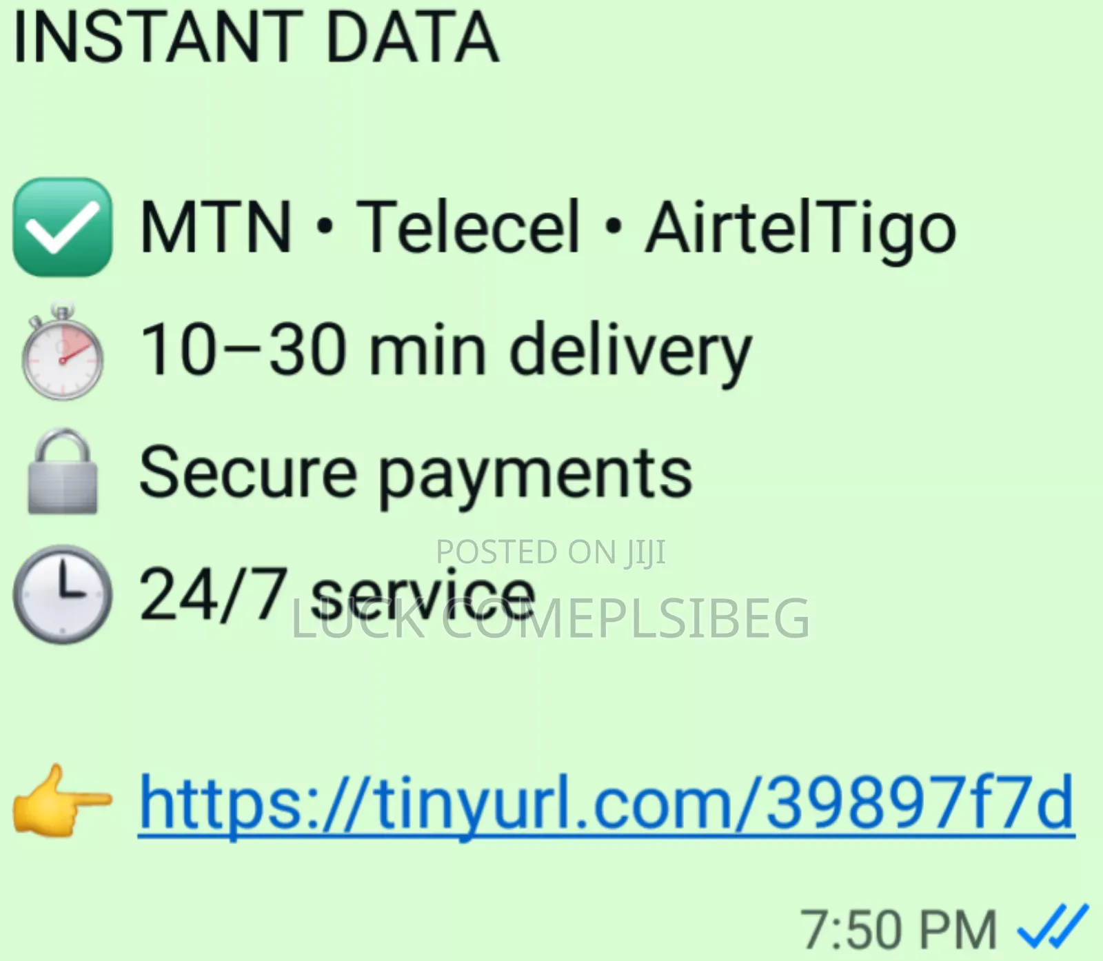 Data Bundles – MTN | Airteltigo | Vodafone