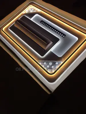 Decorative Bladeless Ceiling Fan With Led Light And Remote Control