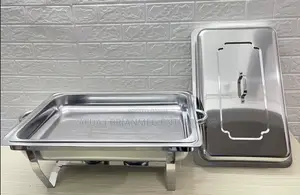 Chafing Dish (Gold And Silver With Compartments )