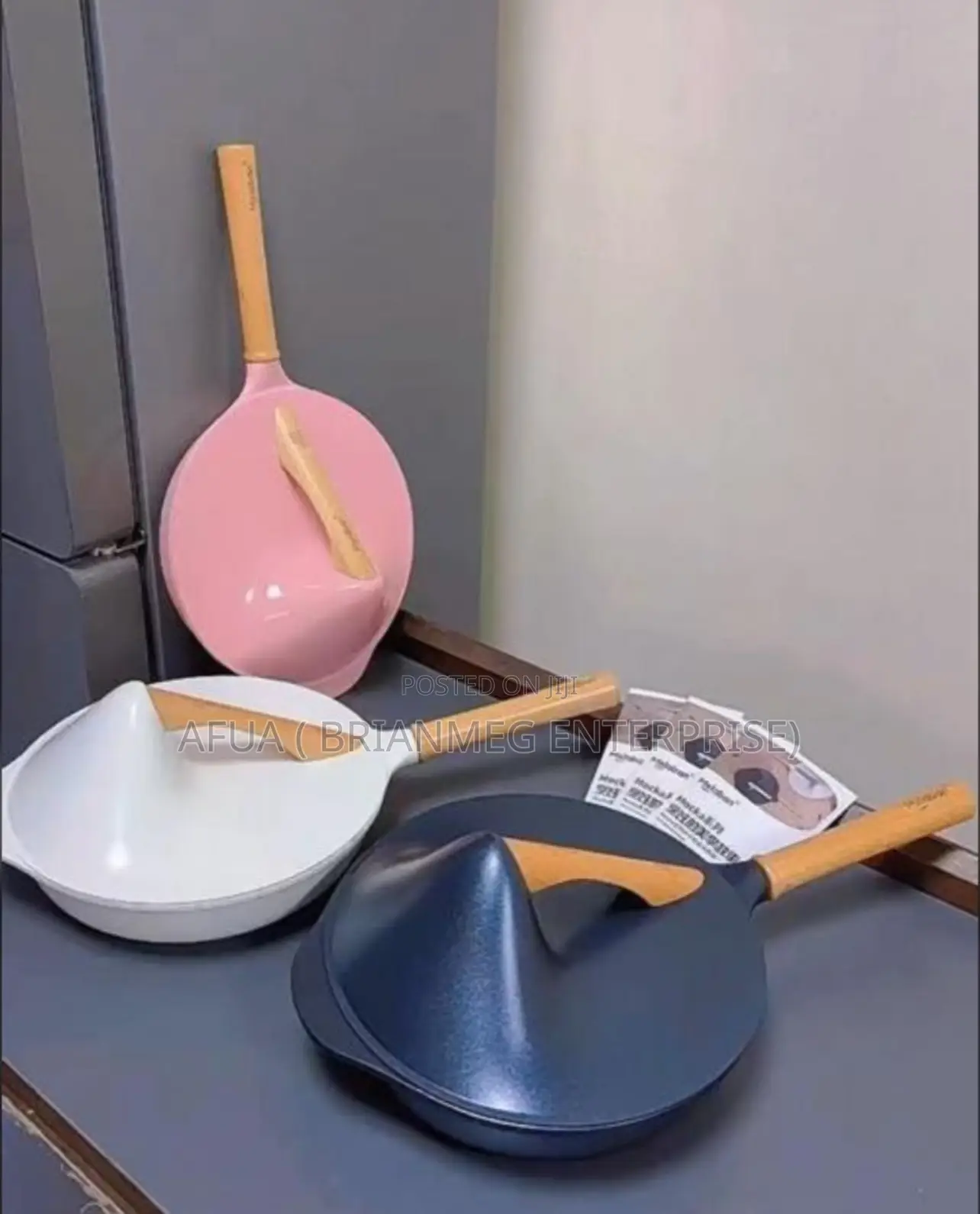 Diamond Shape Wok Pan