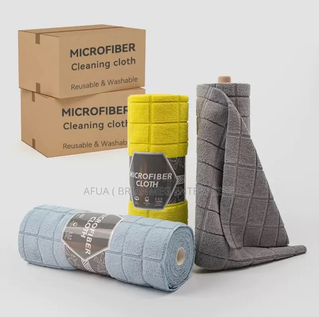 Microfiber Re-Usable Cleaning Towel/Cloth 50pis