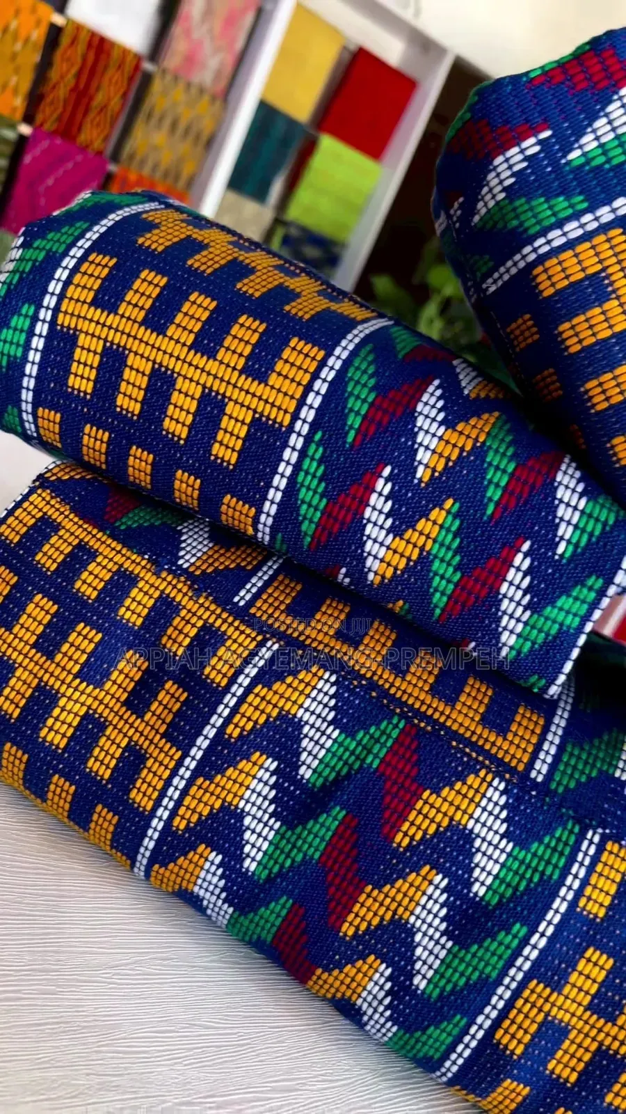 High-Quality Kente (Custom Made) – Perfect for Any Occasion