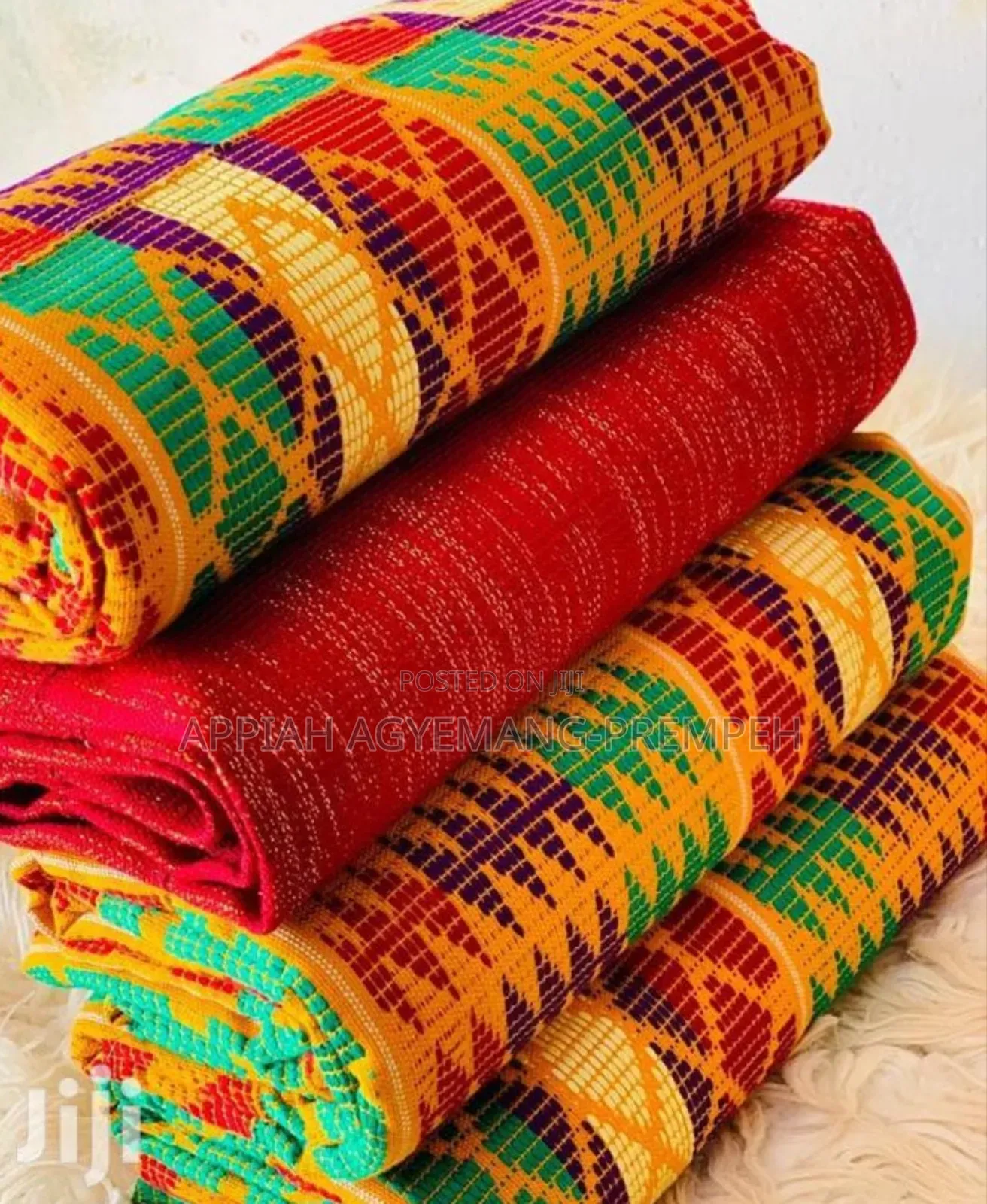 High-Quality Kente (Custom Made) – Perfect for Any Occasion