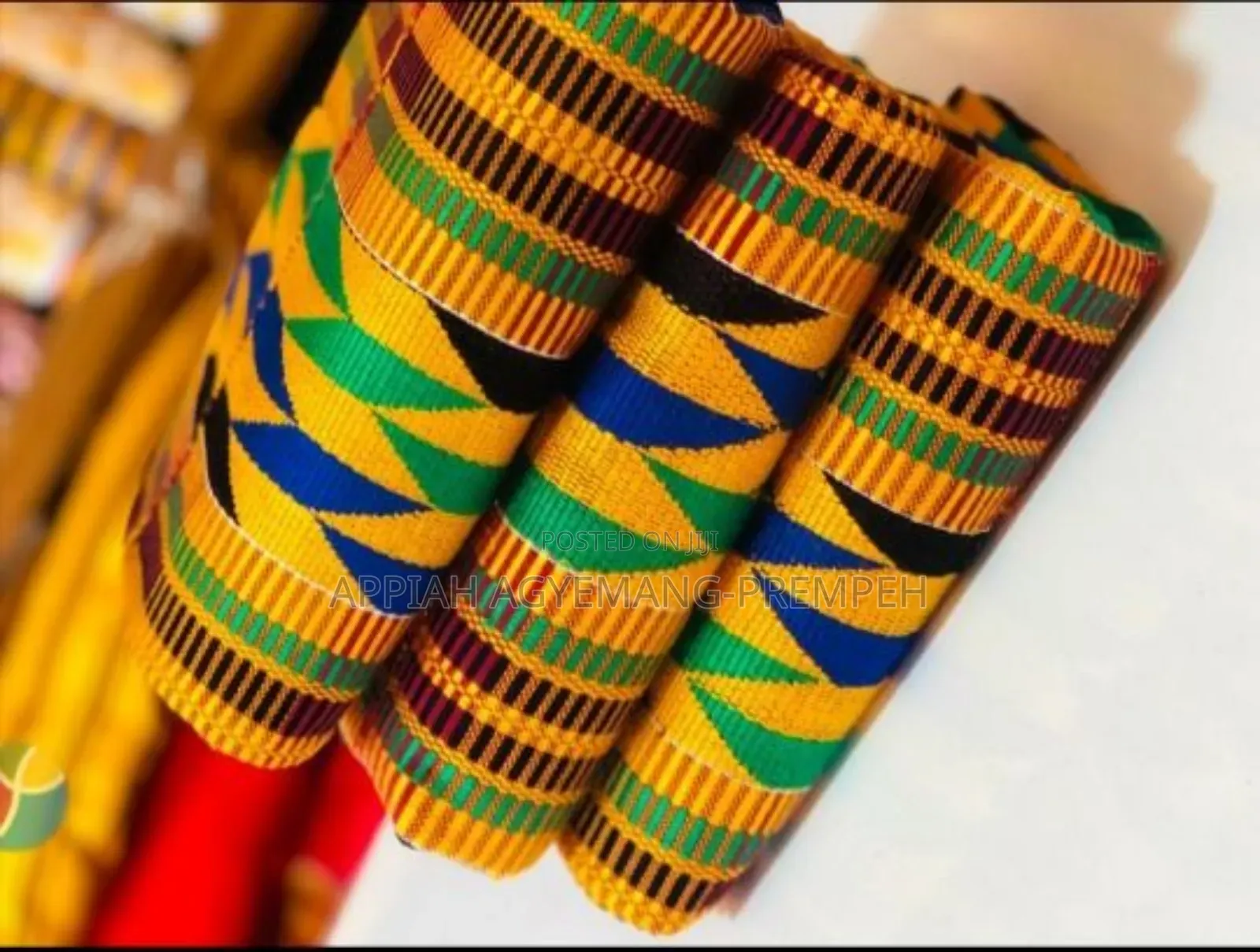 High-Quality Kente (Custom Made) – Perfect for Any Occasion