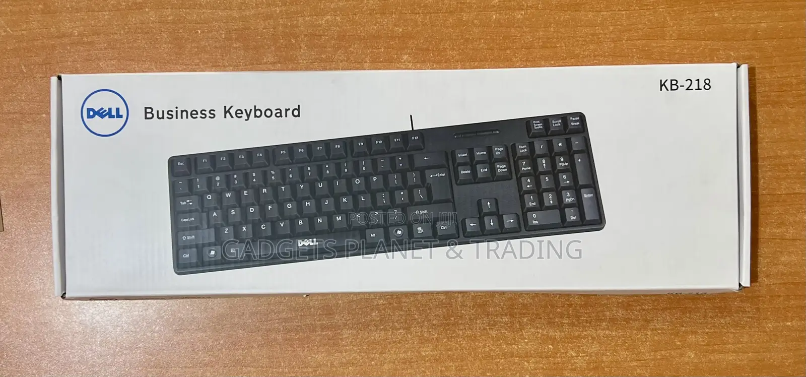 Dell Usb Wired Business Keyboard With Numeric Keys - Kb-218