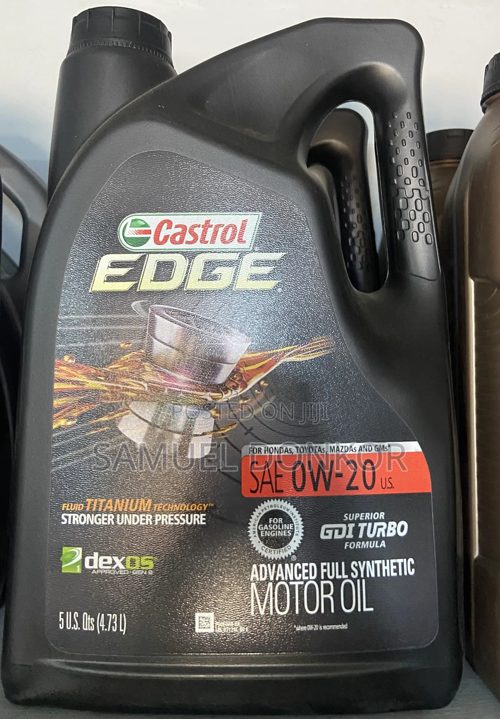 Castrol Edge Advanced Full Synthetic - 0w-20