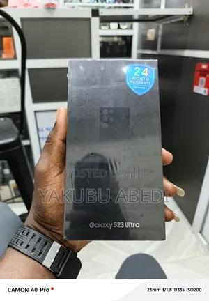 New Samsung Galaxy S23 Ultra 512 GB Black