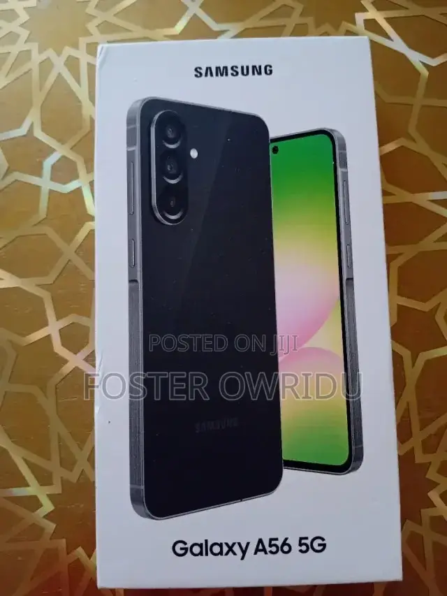New Samsung Galaxy A56 256 GB Black