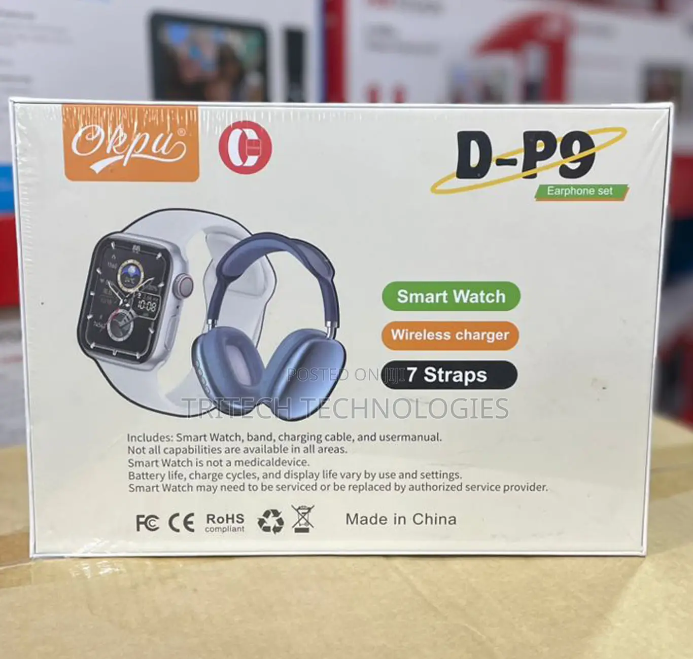 D-p9 Smart Watch