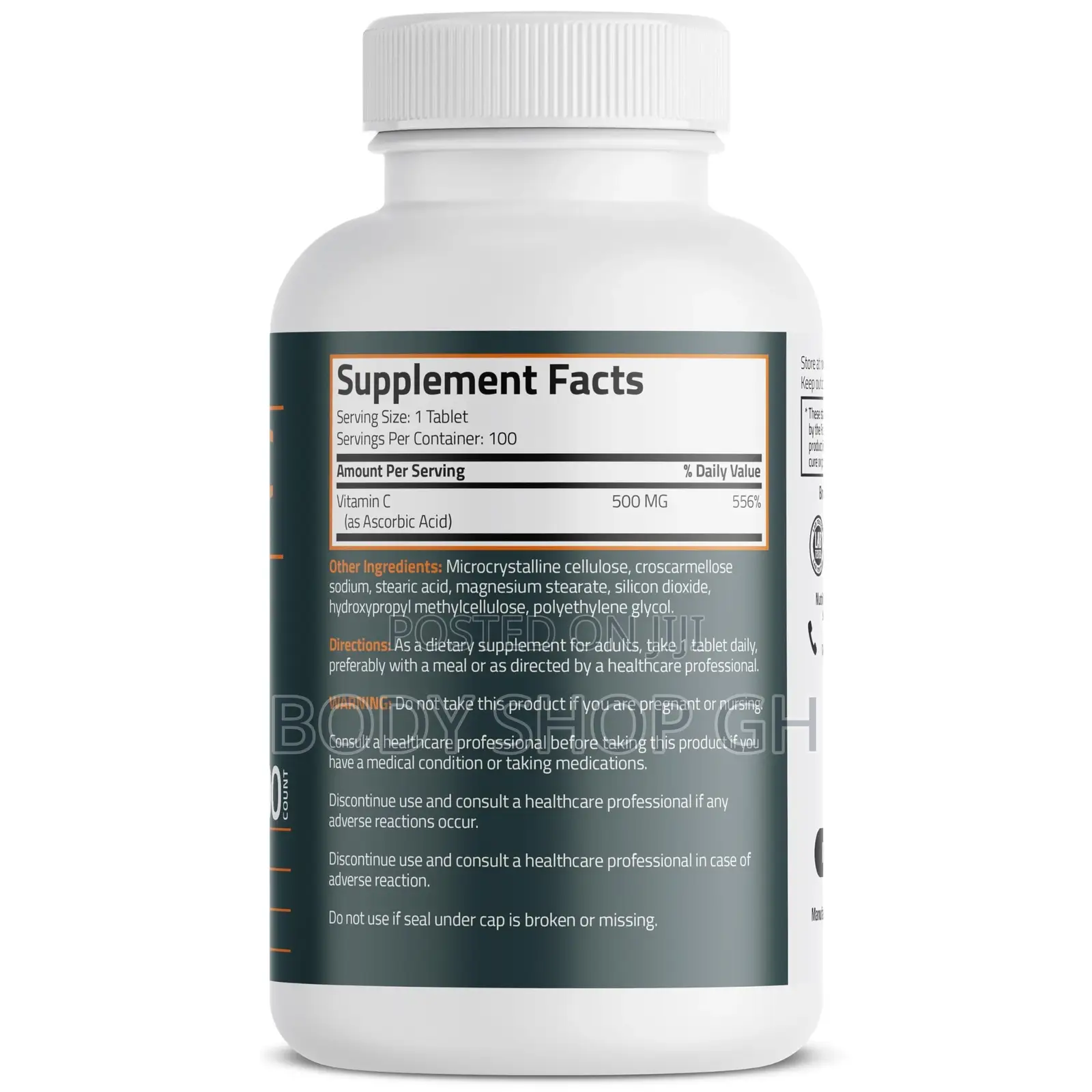 Bronson Vitamin C - Healthy Immune System Antioxidant Protection
