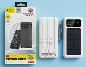 Klgo 20000 Mah Capacity Solar Power Bank.
