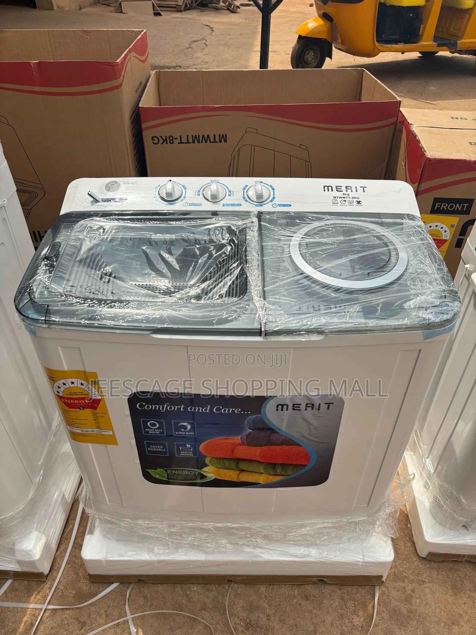 Merit 13kg Twin Tub Washing Machine. Capacity: 13kg Washing Capacity