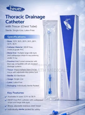 Thoracic Catheter/Chest Tube (All Sizes)