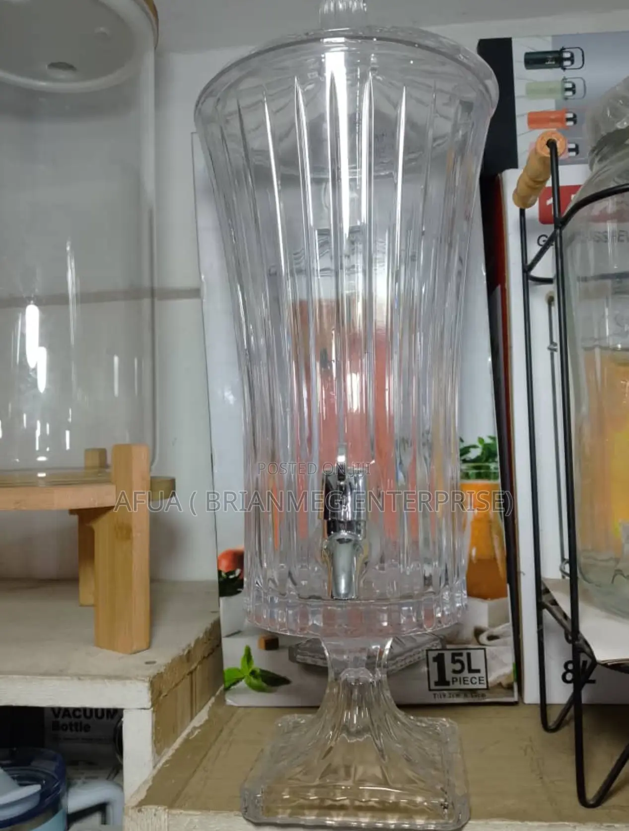 5lts Glass Beverage / Juice Dispenser