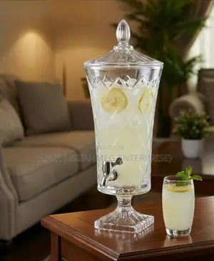 5lts Glass Beverage / Juice Dispenser