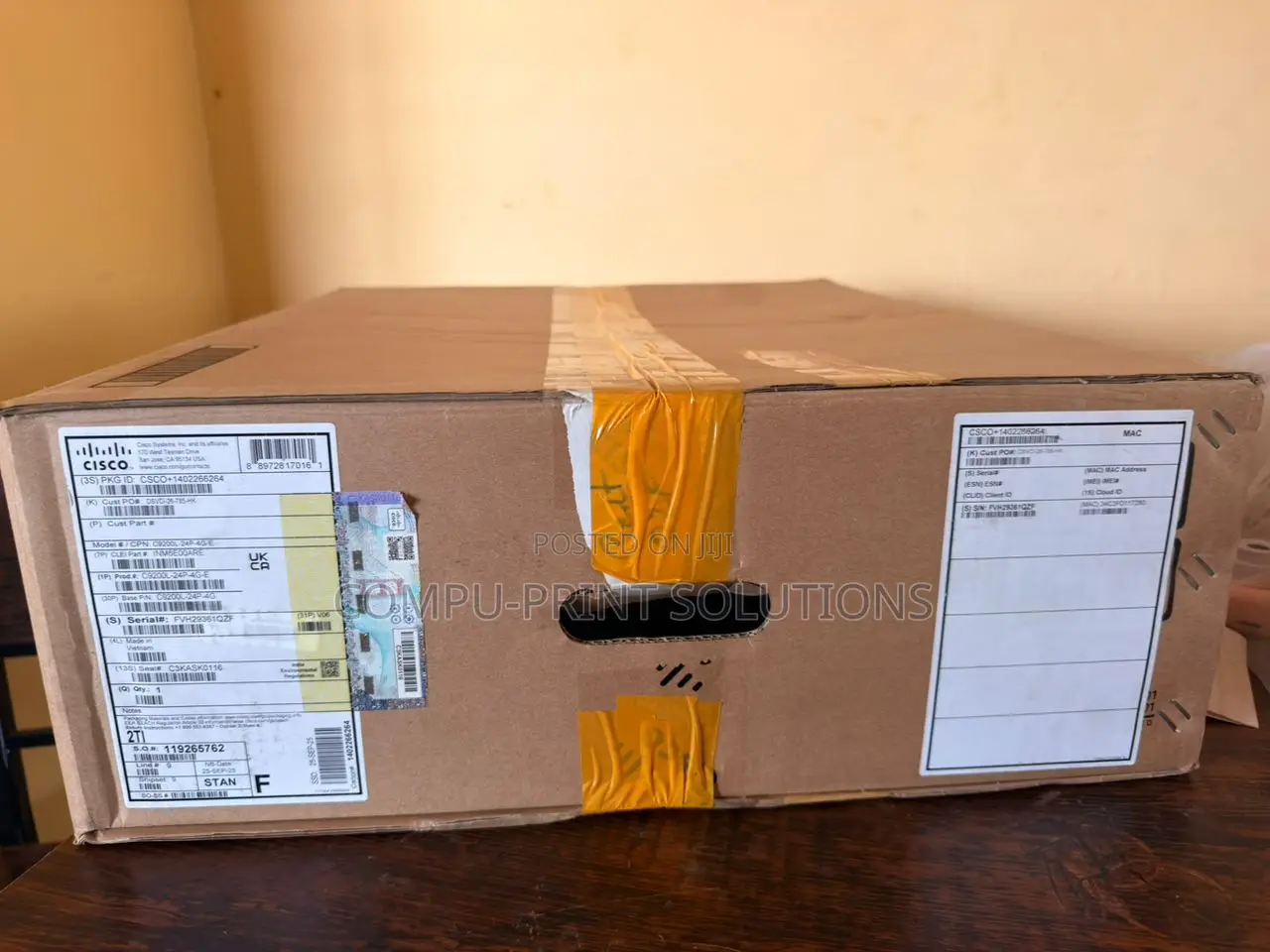 Cisco Catalyst C9200l-24p-4g-E, 24xpoe+ Ports/Uplink/Network Essential