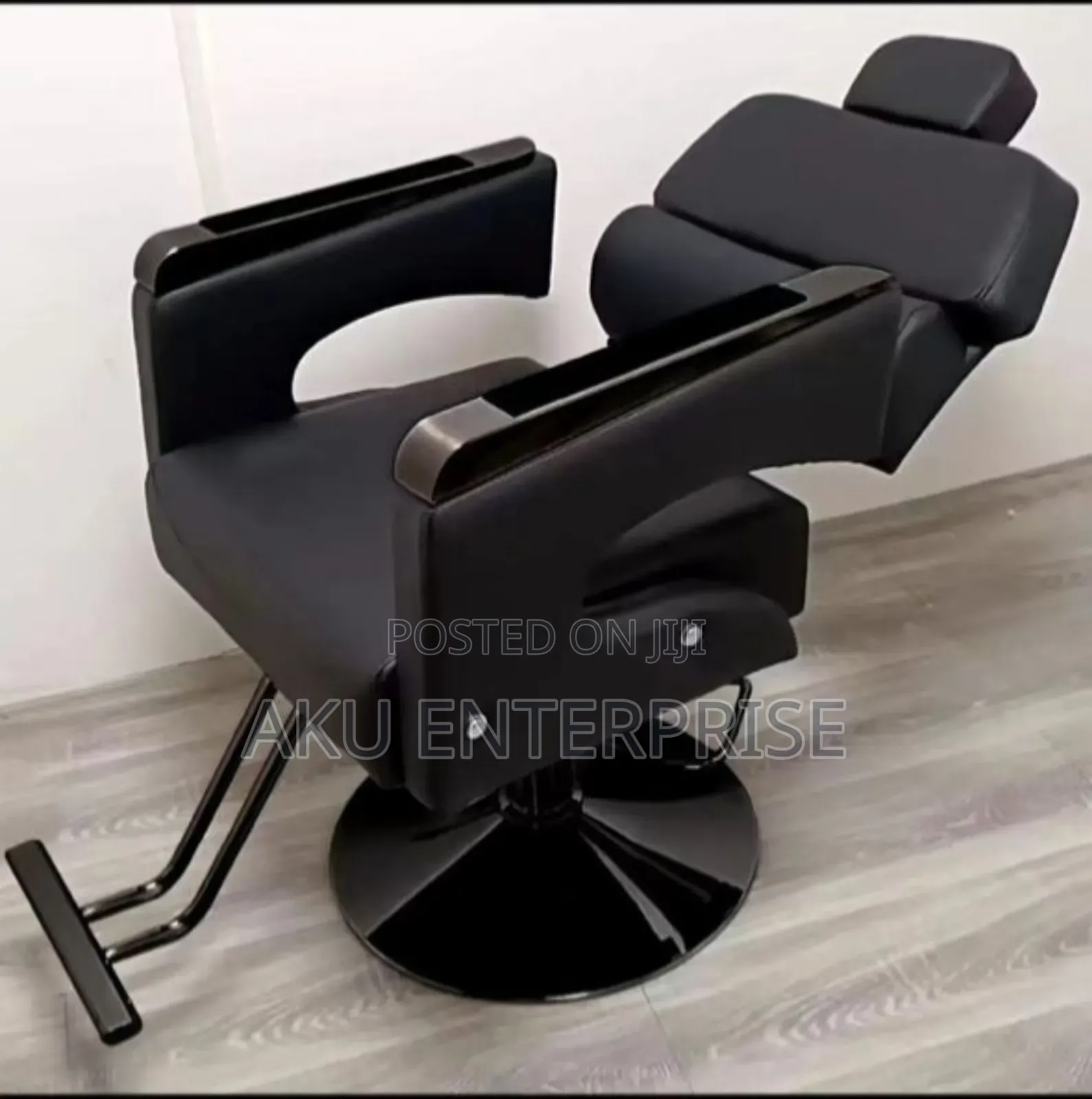 Saloon Chair Recliner Hydraulic Adjustable Luxury