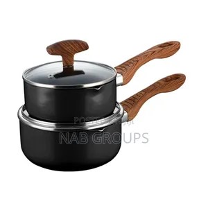 2pcs Nonstick Banku Pots