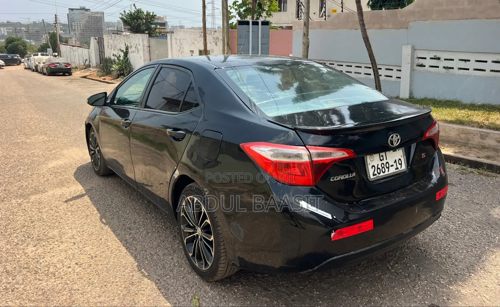 Toyota Corolla LE 4dr Sedan (1.8L 4cyl CVT) 2015 Black